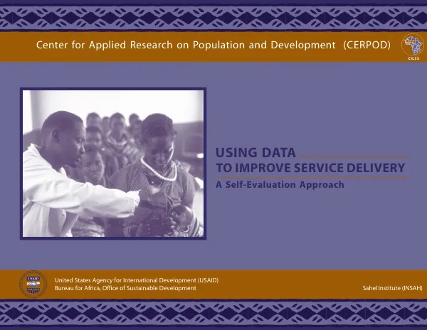 Using data to improve service delivery : a self-evaluation approach