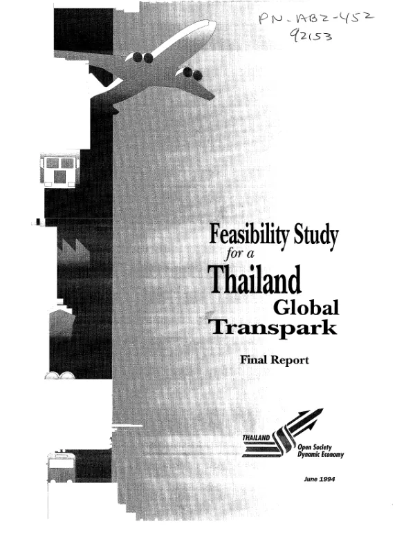 Feasibility study for a Thailand global transpark : final report
