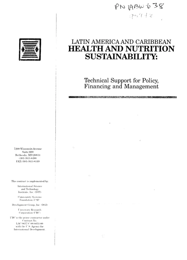 Evaluacion del costo y la eficacia de tres intervenciones para aumentar el consumo de vitamina A en Guatemala : informe final