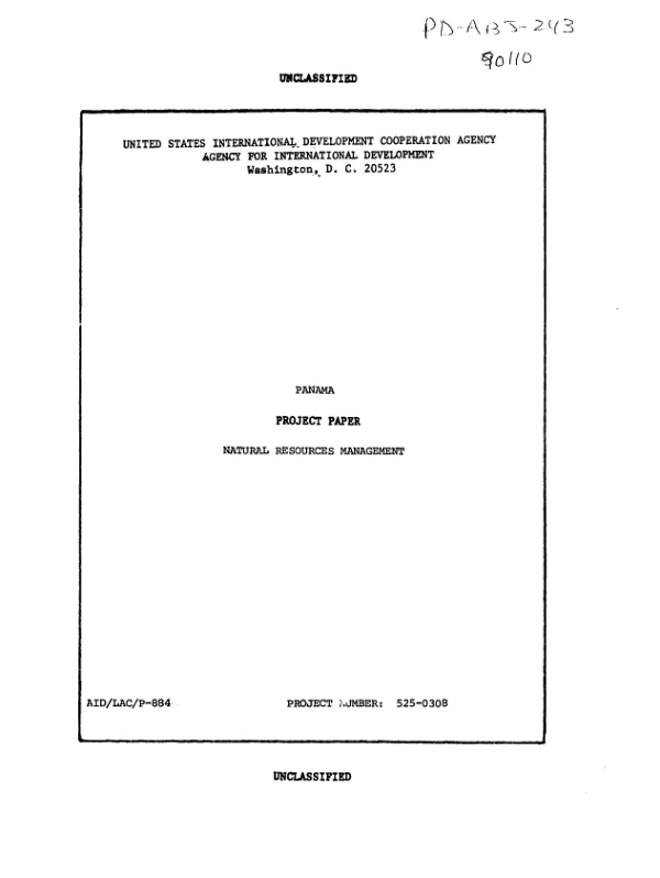 Natural resources management [: amendment]