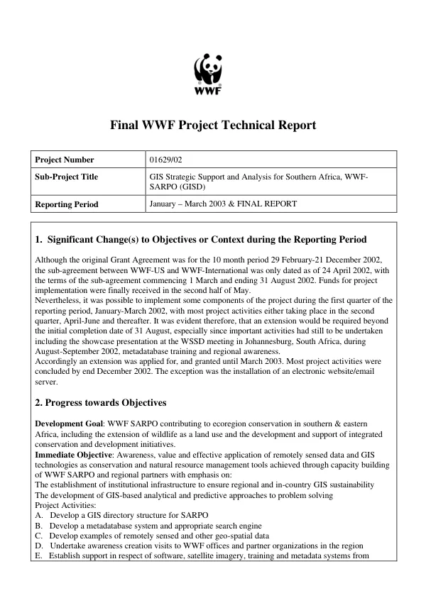 Report of consignee workshops on food for work monitoring and evaluation system, October-December, 1983