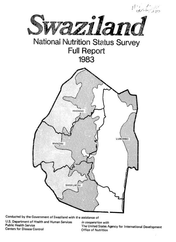 Swaziland national nutrition status survey, 1983 : full report