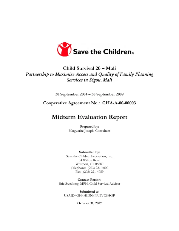 HEALTHCOM in Lesotho : final evaluation report