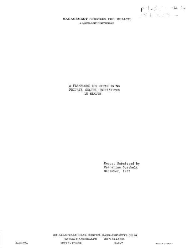 Study on how AID/W and missions operate under regional projects