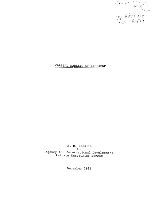 Small-scale enterprises in Lesotho : summary of a country-wide survey