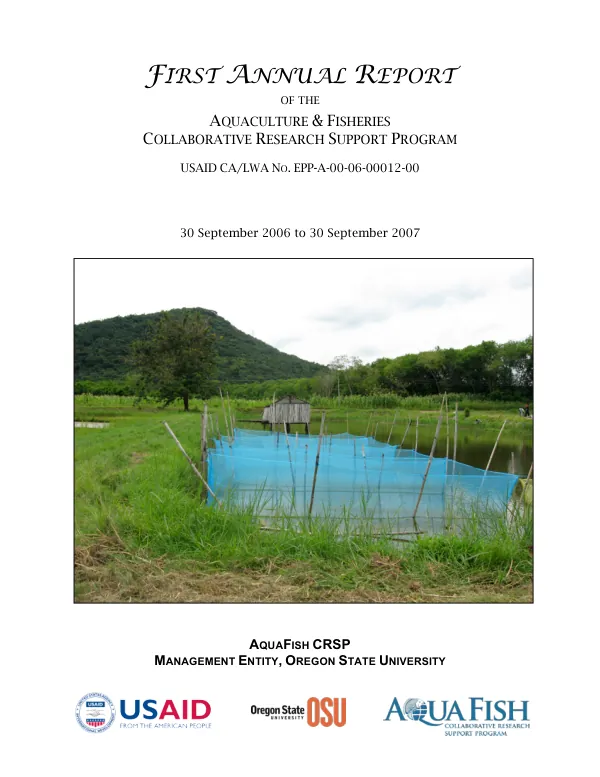 Strengthening institutional development (PVO co-financing III)