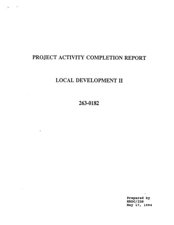 Rural infrastructure fund project : feasibility report -- Mactan Circumferential Road, Cebu