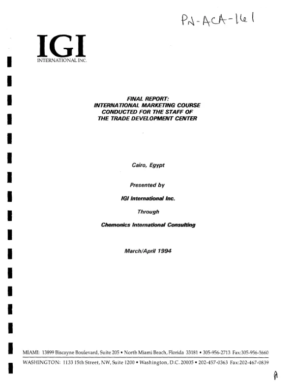AID grant no. LAC-0794-G-00-1005-00 to Southwest Voter Research Institute, Inc. to provide support for a non-partisan program of election observer missions to ensure a free and fair election in El Salvador on March 10, 1991