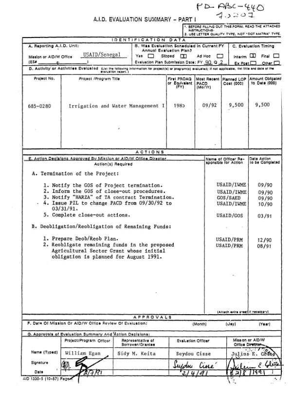Irrigation and water management I