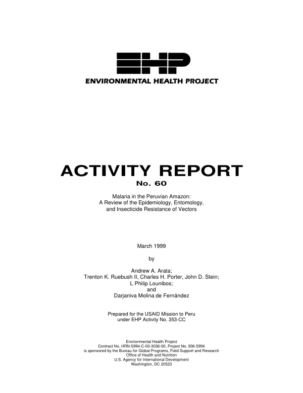 Democratic initiatives performance monitoring study for the Latin American and Caribbean Bureau : volume II, DI staff regional portfolio