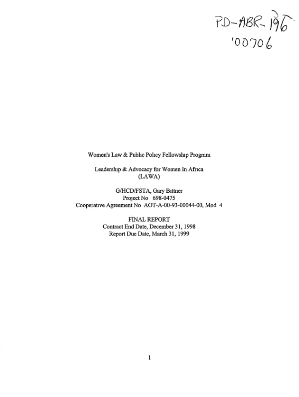 Structural adjustment and rural smallholder welfare : a comparative analysis from sub-Saharan Africa
