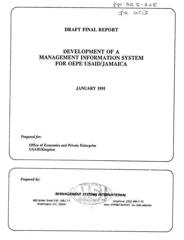 Preaward audit of Government of Colombia Office of National Alternative Development (PLANTE)