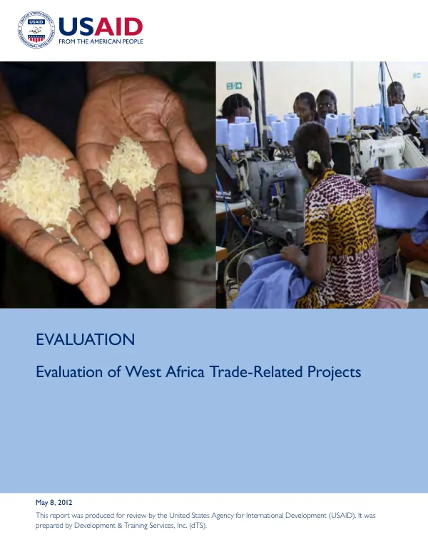 Evaluation of West Africa trade-related projects