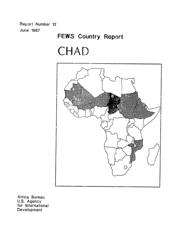 Chad : vulnerable areas in a year of relative plenty