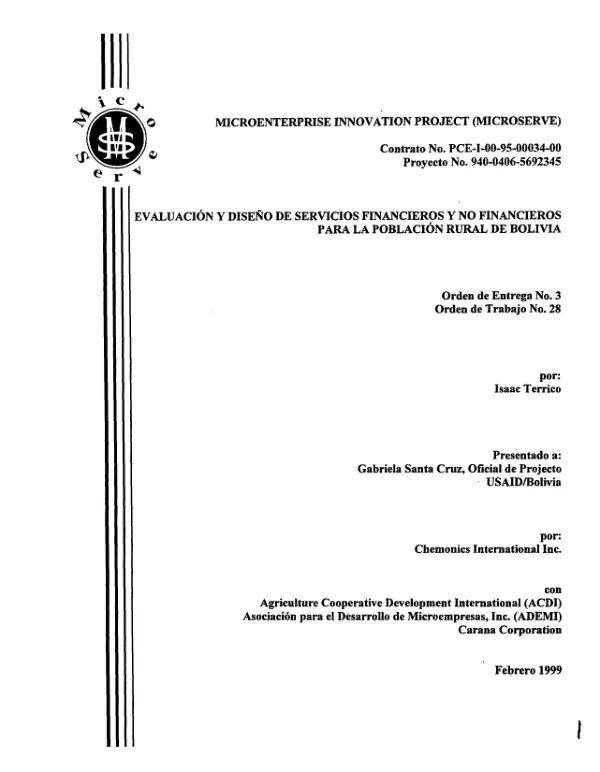 Women"s training and advisory services (OPG), project no. 517-0146 : project assistance completion report