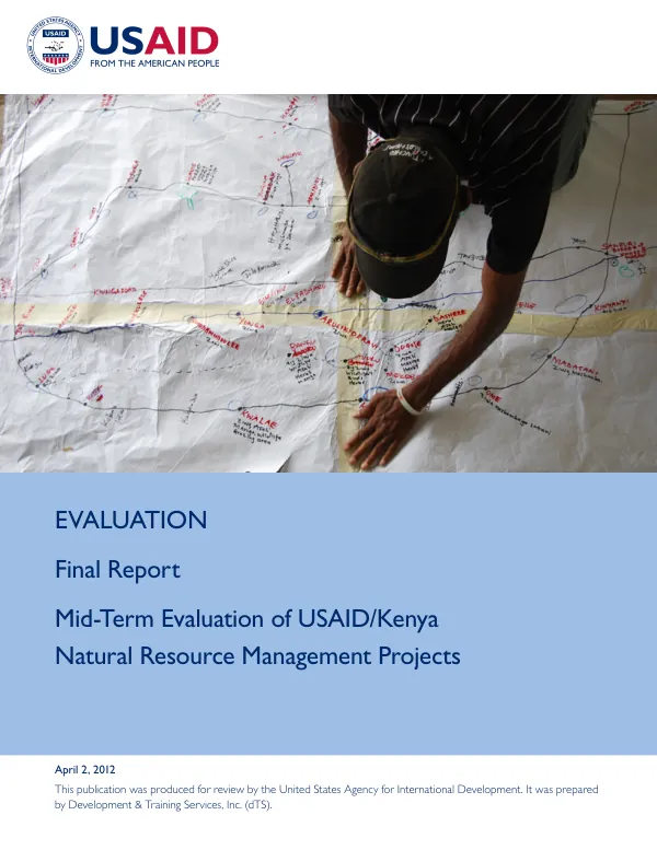 Mid-term evaluation of USAID/Kenya natural resource management projects : final report