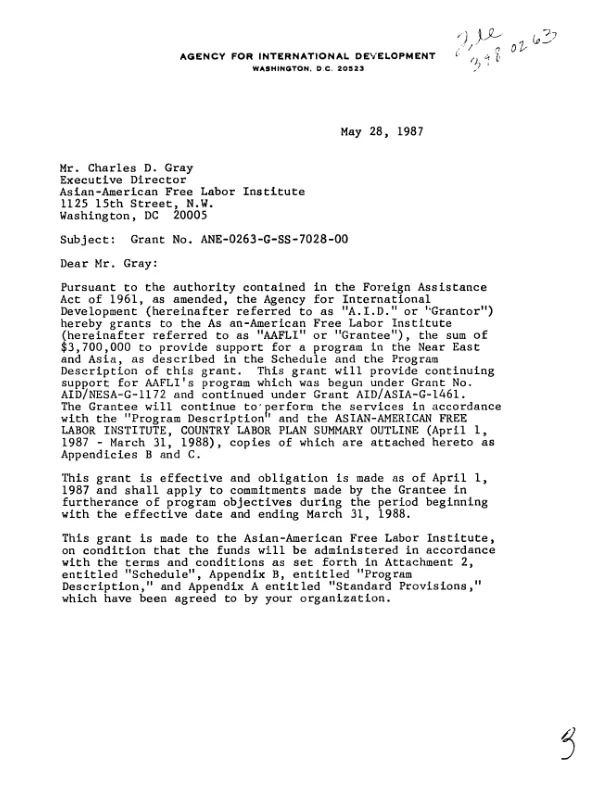 Grant no. ANE-0263-G-SS-7028-00 to the Asian - American Free Labor Institute
