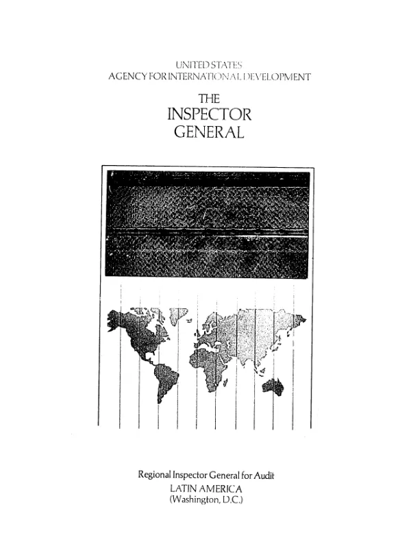 Memorandum report on the economic production, employment and recovery programs in Jamaica