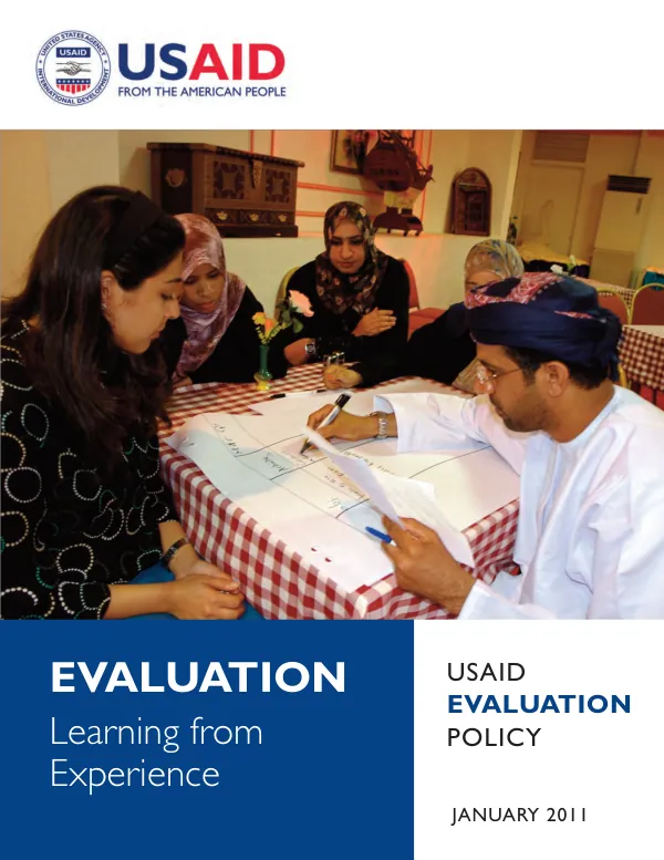 USAID evaluation policy