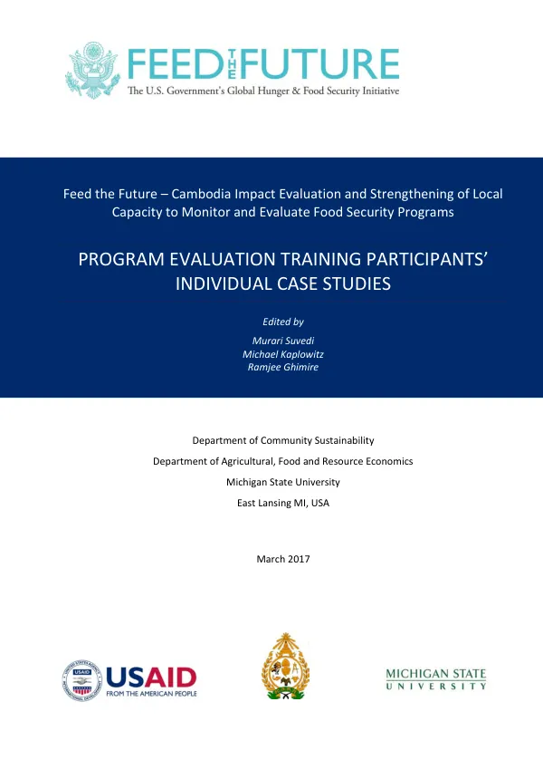 NAFAKA Annex 5: Survey Training Module