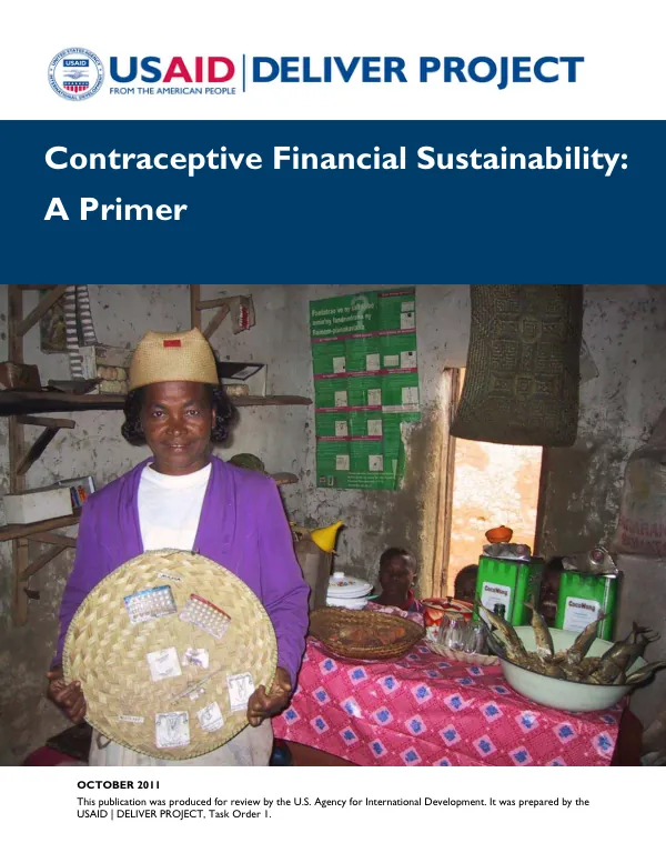 Contraceptive Financial Sustainability: A Primer