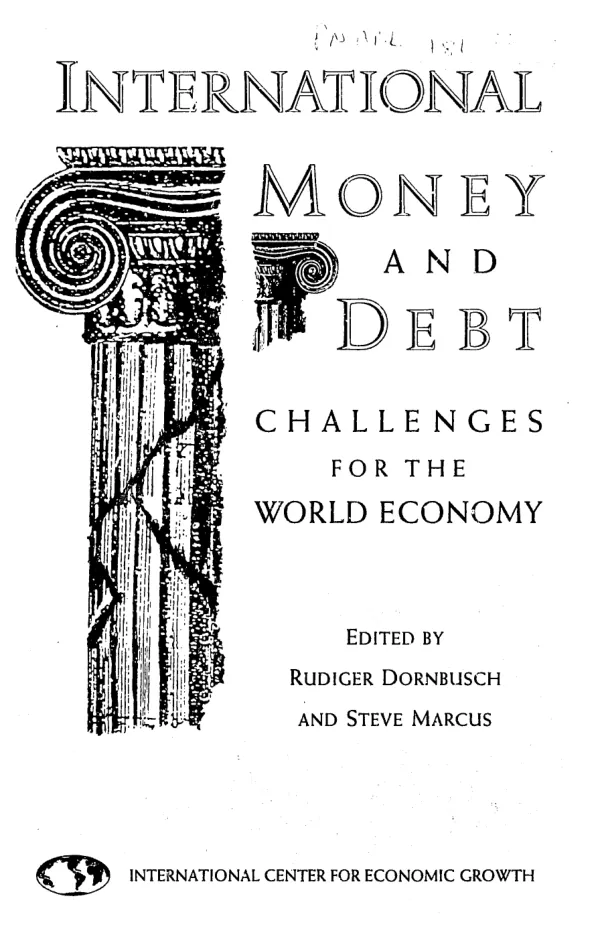 International money and debt : challenges for the world economy