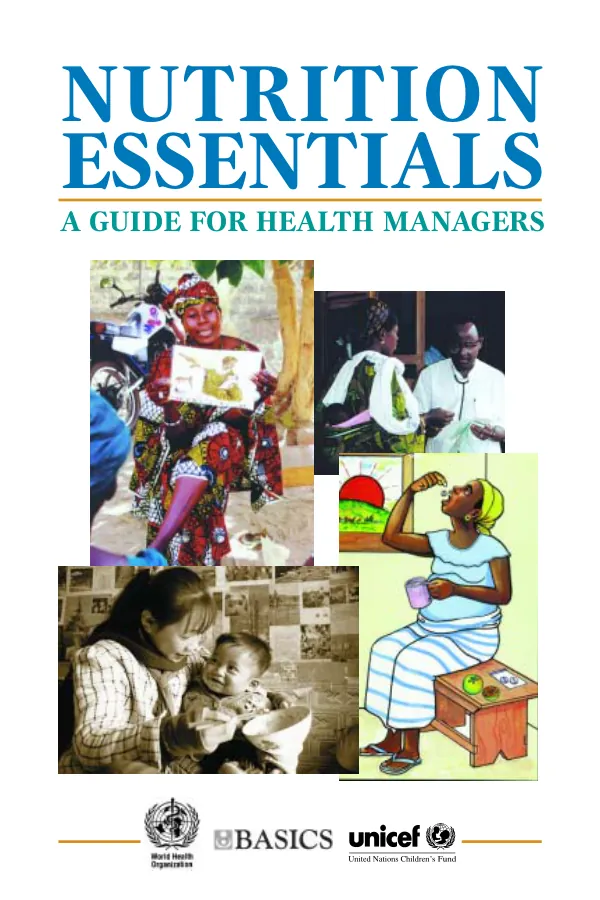 Nutrition essentials : a guide for health managers