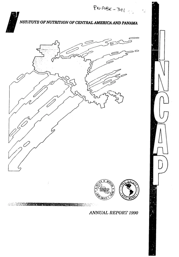 Institute of Nutrition of Central America and Panama (INCAP) : annual report 1990