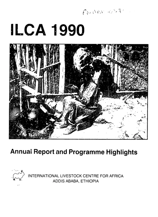 ILCA [International Livestock Centre for Africa] 1990 : annual report and programme highlights