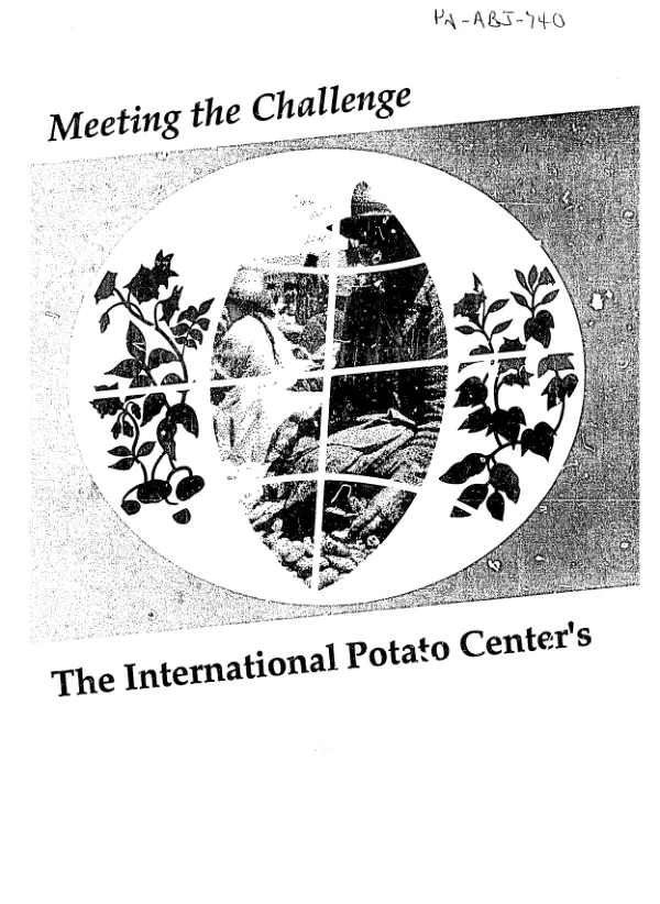Meeting the challenge : the International Potato Center"s strategy for the 1990s and beyond