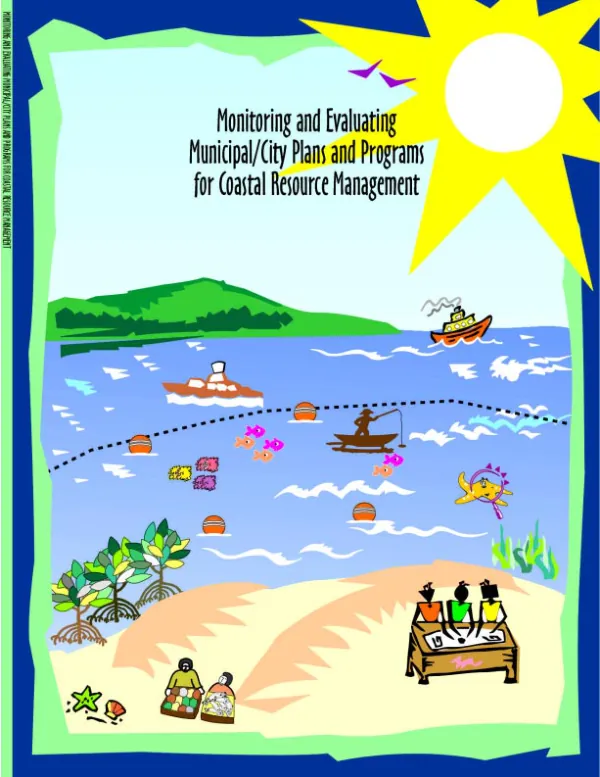 Monitoring and evaluating municipal/city plans and programs for coastal resource management