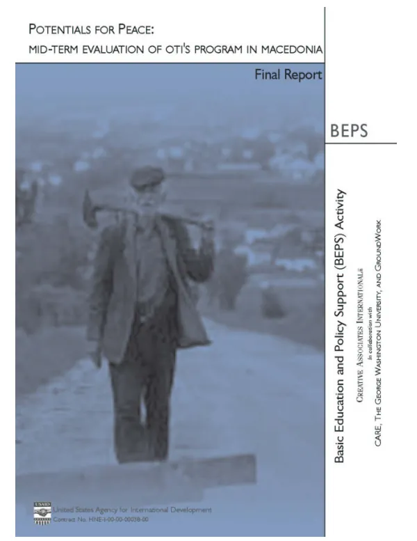 Potentials for peace : mid-term evaluation of OTI"s program in Macedonia -- final report