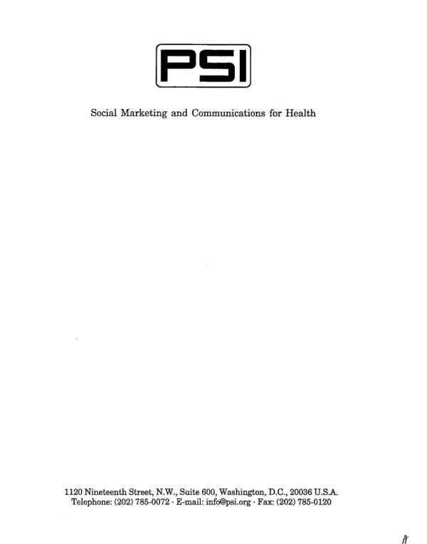 Misconceptions, folk beliefs, & denial : young men"s risk for STIs & HIV/AIDS in Zambia