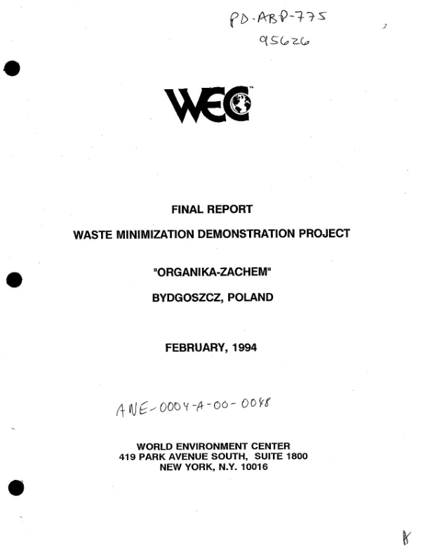 Sustainable agriculture : a review of donor literature