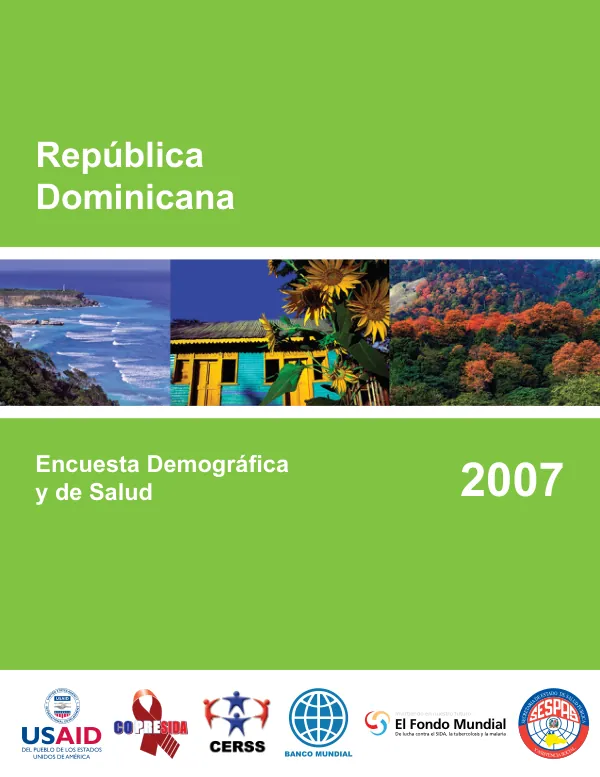 Encuesta demografica y de salud : Republica Dominicana 2007