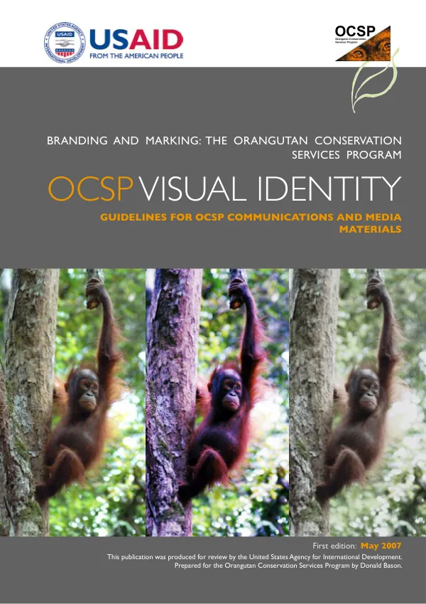 OCSP visual identity : guidelines for OCSP communications and media materials