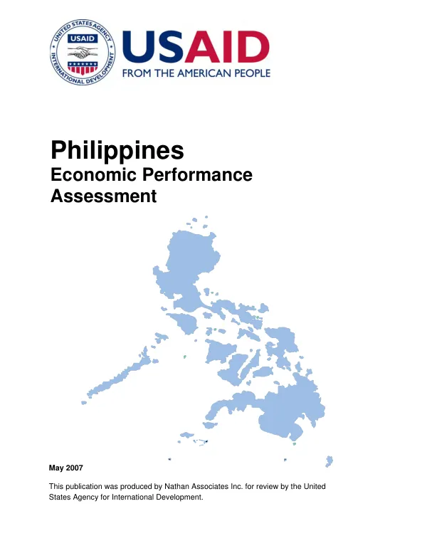 Philippines economic performance assessment