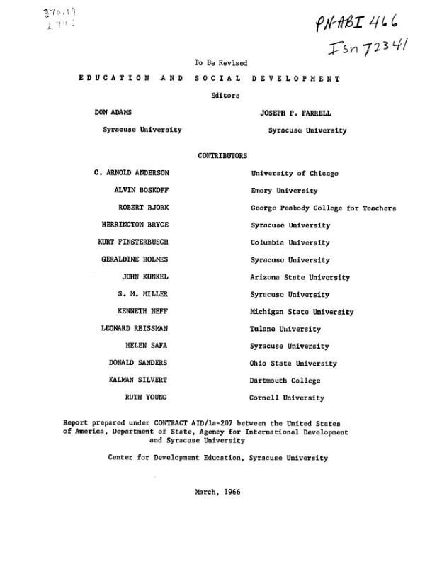 Guyana agricultural assessment; rural farm household survey, January 1-December 31, 1981 : documentation of the survey and statistical tables