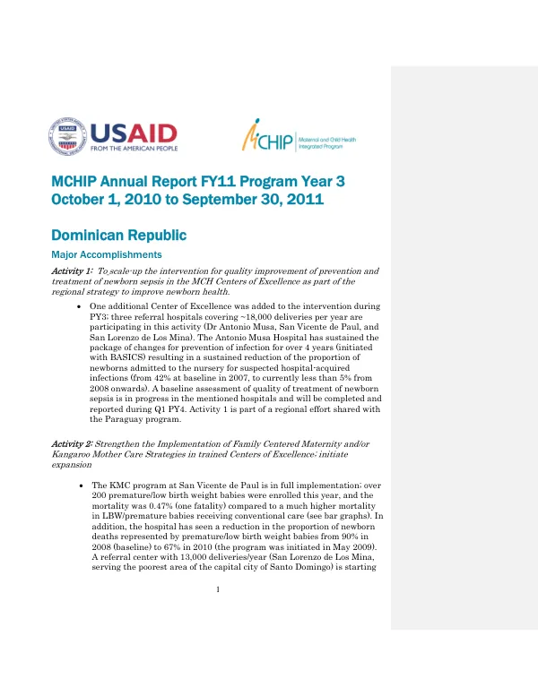 Annual Report (FY 2011)