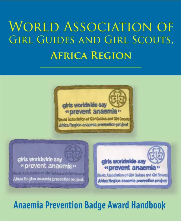 Anaemia prevention badge award handbook