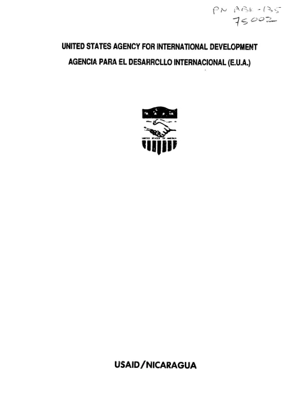 Nicaraguan agrarian issues : a preliminary review