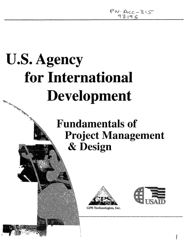 U.S. Agency for International Development : fundamentals of project management and design
