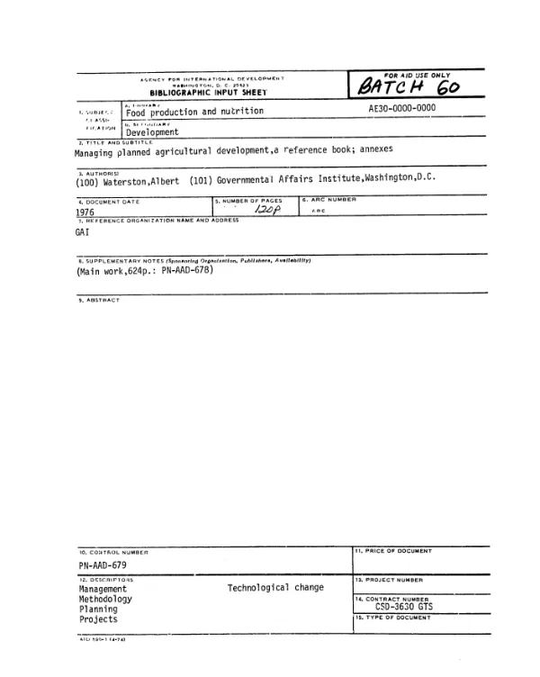 Mozambique : U.S. Agency for International Development population, health, and nutrition briefing sheet