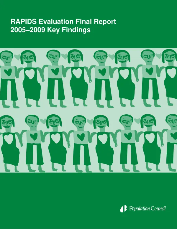 RAPIDS evaluation final report 2005-2009 key findings