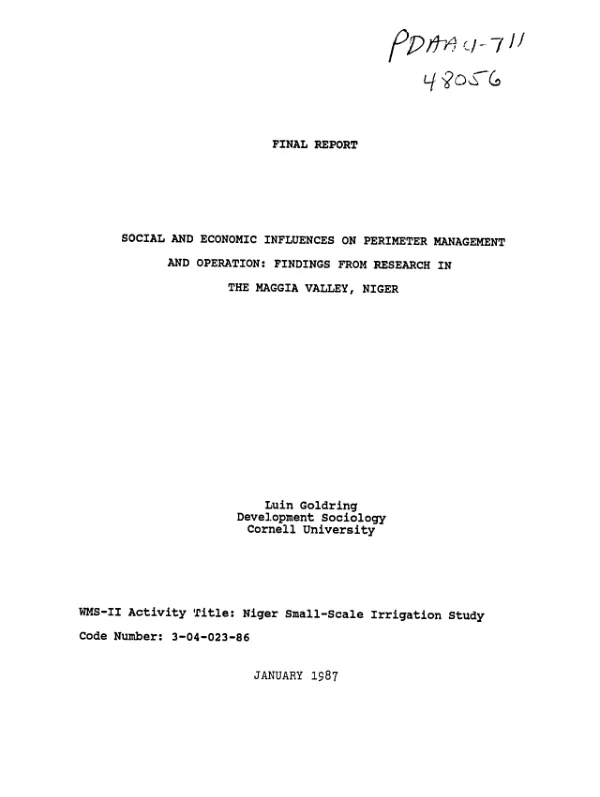 Program in international education finance; report of activities, 1975