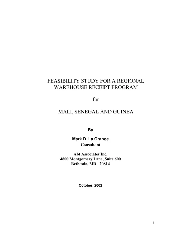 1986 update of the Zaire health zones financing system