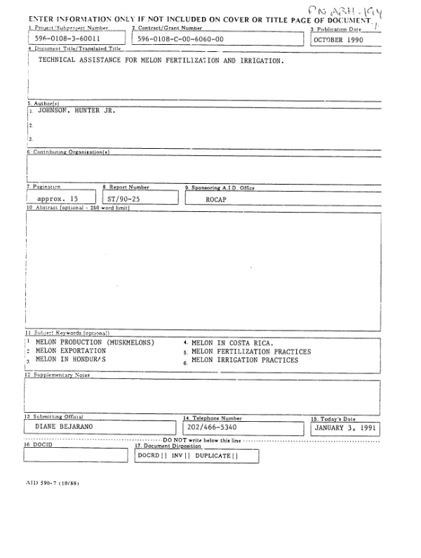 Study for the automation of the Central Department for International Trade Policies (trade remedies)