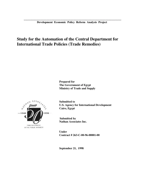 Toward ensuring the financial sustainability of EPI