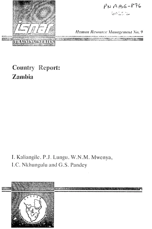 Country report : Zambia