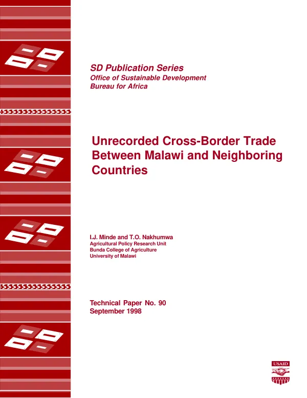 Developing financial services for microenterprises : an evaluation of USAID assistance to the BRI Unit Desa system in Indonesia